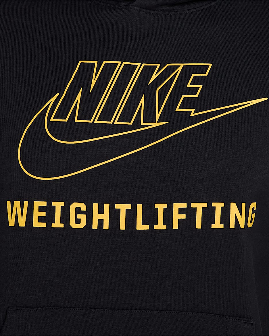 Nike Men s Weightlifting Pullover Hoodie. Nike